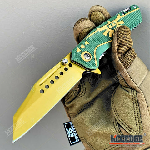 8" Folding Knife With 3.5" Razor Sharp Blade Camping Knife Survival Knife