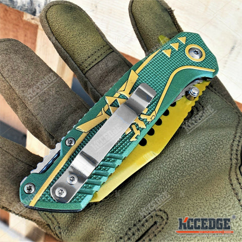 8" Folding Knife With 3.5" Razor Sharp Blade Camping Knife Survival Knife