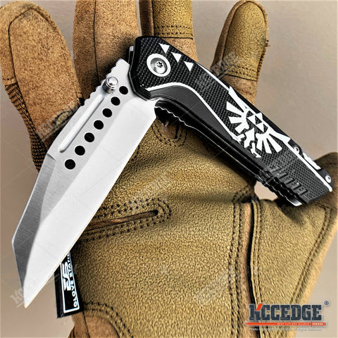 8" Folding Knife With 3.5" Razor Sharp Blade Camping Knife Survival Knife