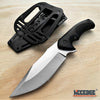 Image of 9" Fixed Blade Knife Full Tang Drop Point Blade w/ Kydex Pressure Retention Sheath