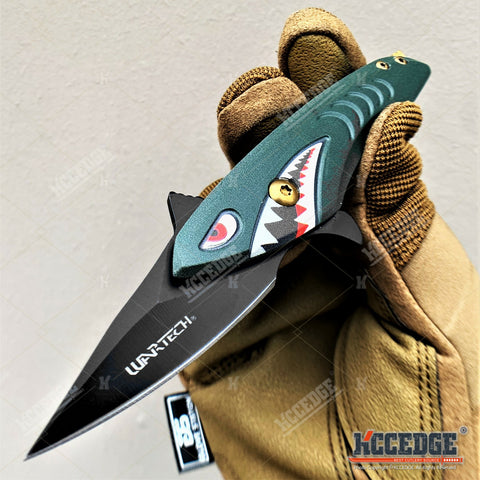 5.5" Hunting Knife Pocket Knife 2.25" Blade Camping Knife Small Folding Knife