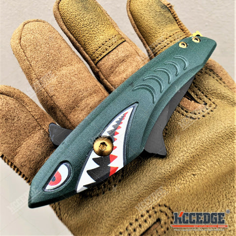 5.5" Hunting Knife Pocket Knife 2.25" Blade Camping Knife Small Folding Knife