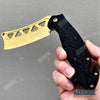 Image of 9.25" Camping Cleaver Pocket Knife With 3.5" Blade Fishing Knife Glass Breaker