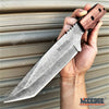 Image of 10" Fixed Blade Knife 6" Stonewash Tanto Blade Survival Knife Camping Knife
