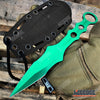 Image of 9" Full Tang Tactical Knife Camping Knife Fixed Blade Knife w/ Kydex Sheath