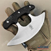 Image of 6.75 INCH FULL TANG ULU FIXED BLADE KNIFE HUNTING KNIFE CAMPING KNIFE TACTICAL