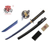 Image of HANDMADE 41" ONIKIRI Wakizashi Japanese Sword SAMURAI MUSASHI TSUBA Real Rayskin