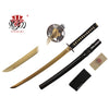 Image of HANDMADE 41" ONIKIRI Wakizashi Japanese Sword SAMURAI MUSASHI TSUBA Real Rayskin