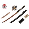 Image of HANDMADE 41" ONIKIRI Wakizashi Japanese Sword SAMURAI MUSASHI TSUBA Real Rayskin