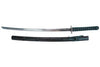 Image of 40" BLACK SAMURAI SWORD w/ 4 RING CLAWS Handmade Japanese BUSHIDO TSUBA Scabbard