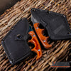 Image of 4.75" TACTICAL FIXED BLADE KNIFE FULL TANG CAMPING KNIFE w/ WOOD HANDLE