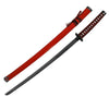Image of 40" FULL TANG HANDMADE KATANA NINJA Sword w/ Dragon Tsuba Real Ray Skin Handle