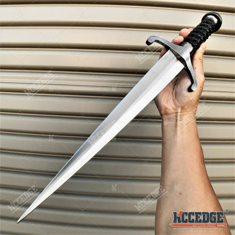 17 INCH VENDETTA MEDIEVAL KNIFE NEEDLE BLADE FIXED BLADE KNIFE COSTUME KNIFE