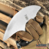 Image of 6.75 INCH FULL TANG ULU FIXED BLADE KNIFE HUNTING KNIFE CAMPING KNIFE TACTICAL