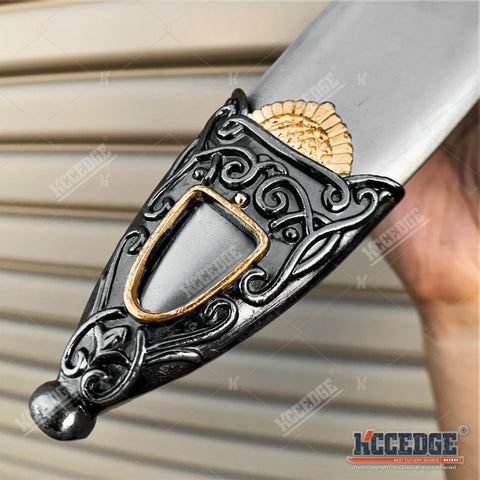 13.5 INCH ROMAN GLADIUS MEDIEVAL KNIFE LETTER OPENER STEEL COSTUME KNIFE