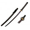 Image of 41.5" Handmade Japanese ONIKIRI KATANA SAMURAI SWORD LEAF TSUBA Ray Skin Handle