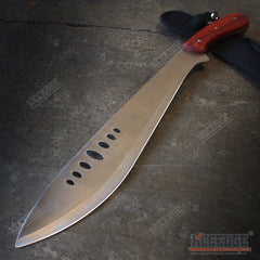 19" FULL TANG KUKRI MACHETE Book Of Eli Movie Stainless Steel Hunting Sword