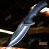 Image of 9" Rambo Combat FIXED BLADE KNIFE 2 Colors SURVIVAL BOWIE w/ Kydex Sheath & Belt Clip
