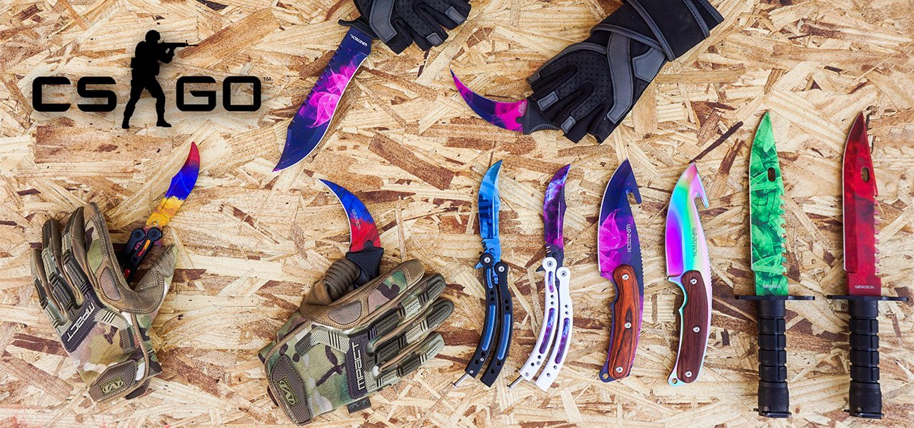 WarTech EDC Pocket Knife Fixed Blade 3PC Camping Accessories Combo Set  BUCKSHOT KNIVES 7.5 GALAXY CS GO KARAMBIT KNIFE + 6.5